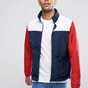 Block Nylon Jacket